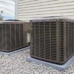 Air Conditioning Units Outside Of A House